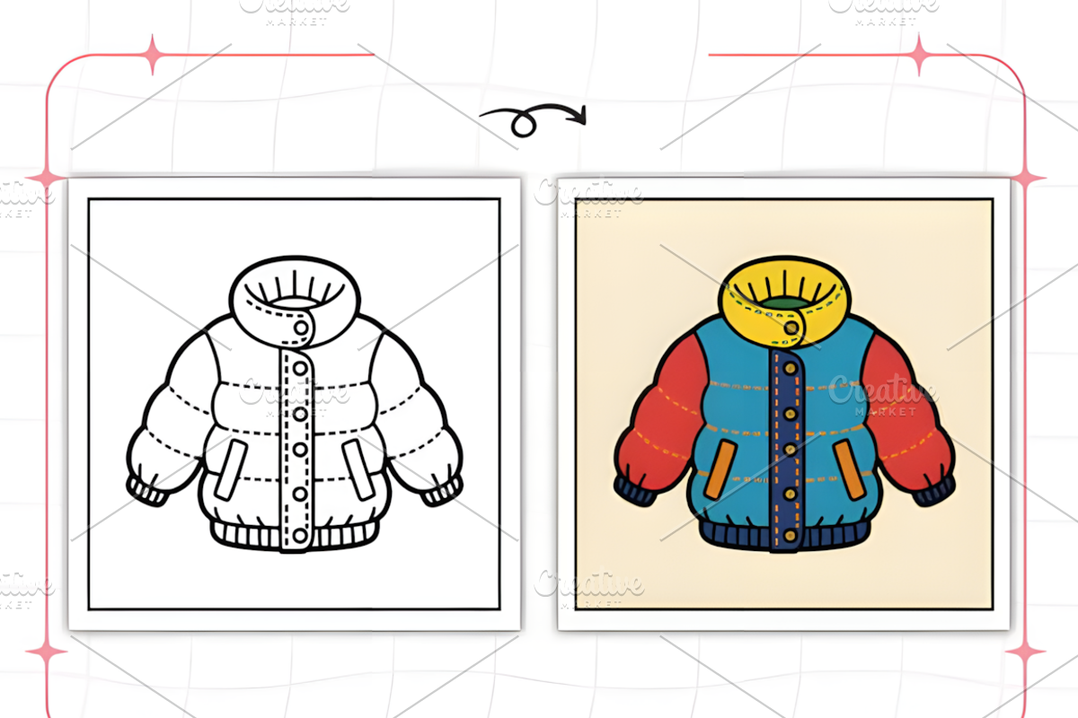 Cozy Vibes Bold & Easy Coloring Book, a Decorative Illustration by Ink Gallery (Photo 7 of 9)