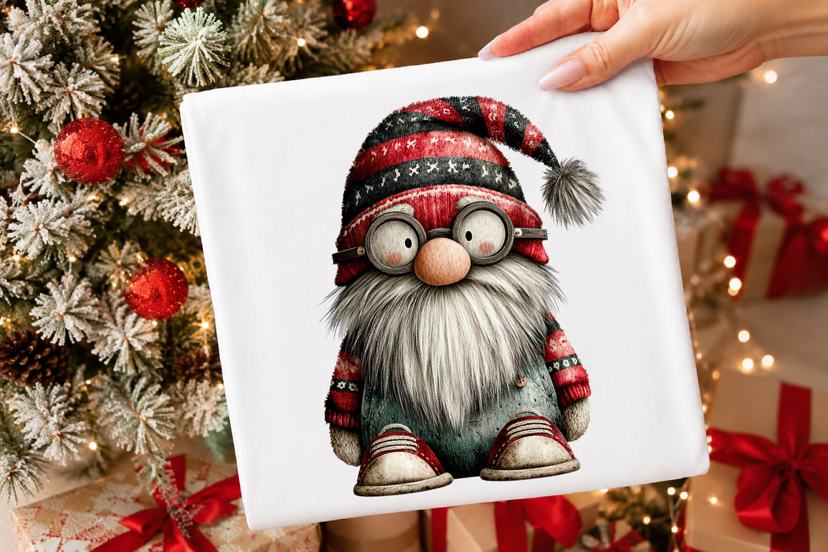 Vintage Santa Claus Striped Santa, a Transportation Illustration by Digital Artistic99 (Photo 4 of 9)