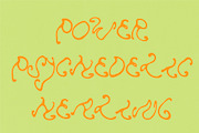 Mushroom Hand Drawn Psychedelic Font, a Handwritten Font by Madeline ODonoghue Design (Thumbnail 4 of 7)