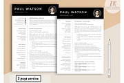 Modern Resume Template | Word, Docs, a Resume Template by Climbwithelevator (Thumbnail 2 of 8)