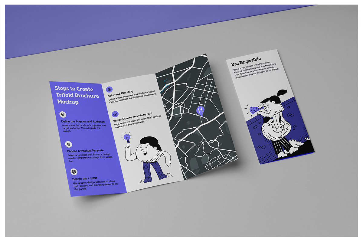 Flayer Trifold and Brochure Mockups, a Mockup by Mr.Mockup™ (Photo 15 of 18)