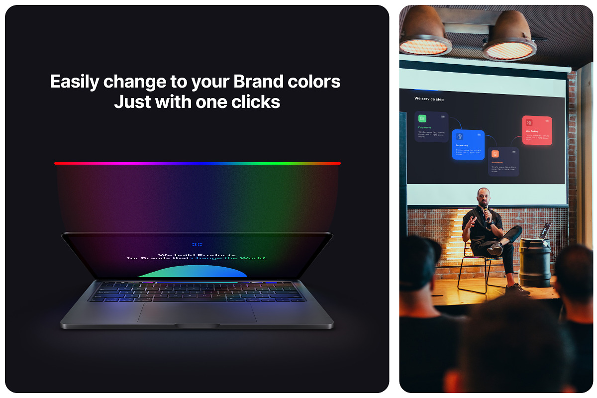 X - Technology Keynote, a Presentation Template by TemplateZuu (Photo 6 of 26)