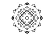 Ornamental Black White Mandala Pack, a Decorative Illustration by NJ Himel (Thumbnail 87 of 103)
