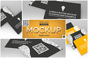 Invitation Card Mockup, a Print Template by Shocky Design Studio (Thumbnail 1 of 5)