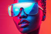 109 Fashion models in sunglasses, a Beauty & Fashion Photo by Handmadefont (Thumbnail 65 of 113)