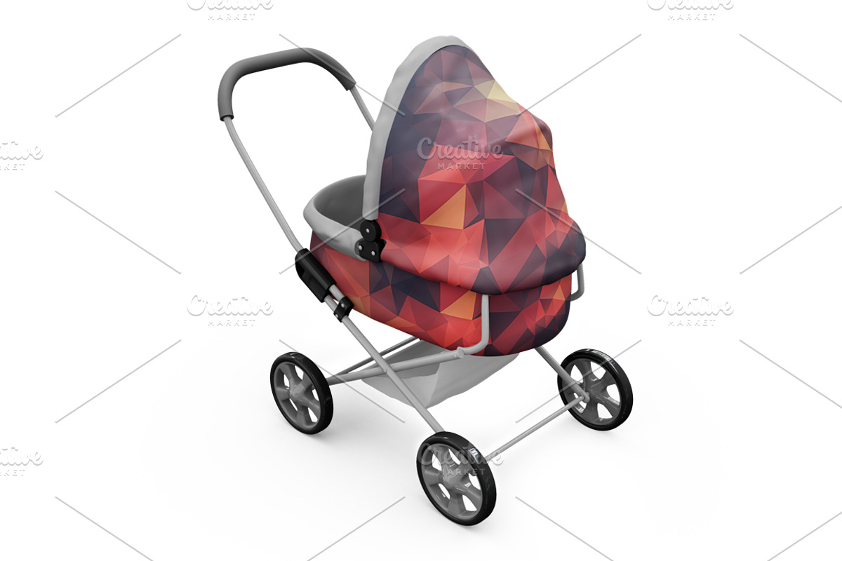Baby Stroller Mockup, a Mockup by PixelMockup (Photo 10 of 17)