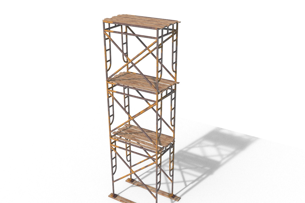 Scaffold, an Architecture 3D Model by Tedi Permana (Photo 1 of 6)