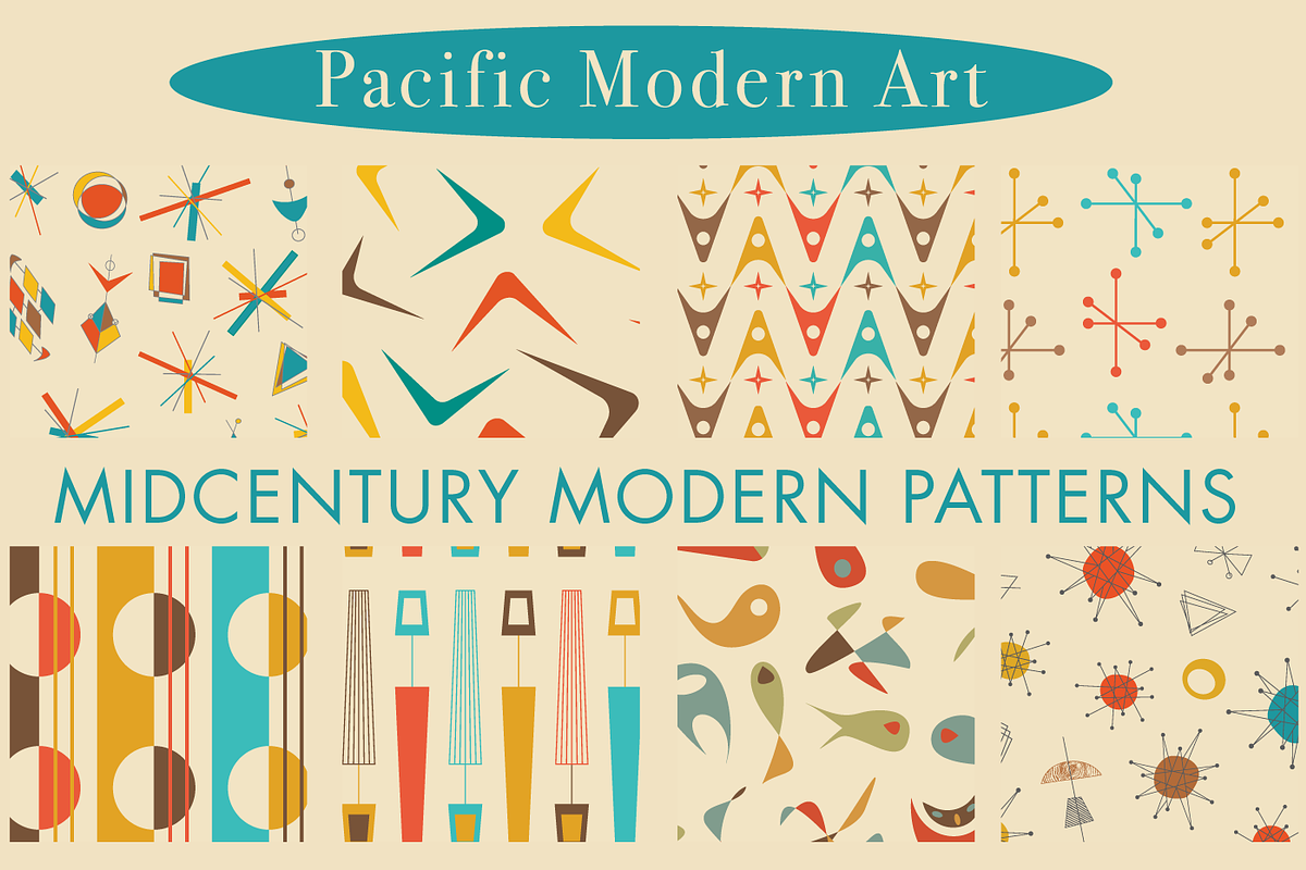 Mid-Century Modern Patterns: Eames, a Pattern Graphic by Pacific Modern Art (Photo 2 of 7)