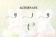 Easter Bunny | Script Font, a Handwritten Font by Scratchones (Thumbnail 8 of 9)