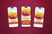 Dance Festival Event Flyer Set, a Flyer Template by The Good Store (Thumbnail 2 of 2)