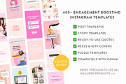 Engagement Instagram Boost Bundle, a Social Media Template by My Social Boutique (Thumbnail 2 of 27)