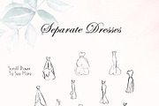 Peach Watercolor ClipArt, an Illustration by Creative Shop (Thumbnail 6 of 6)