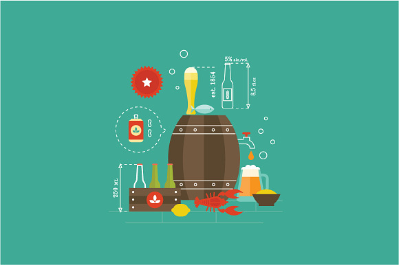 Beer Illustration