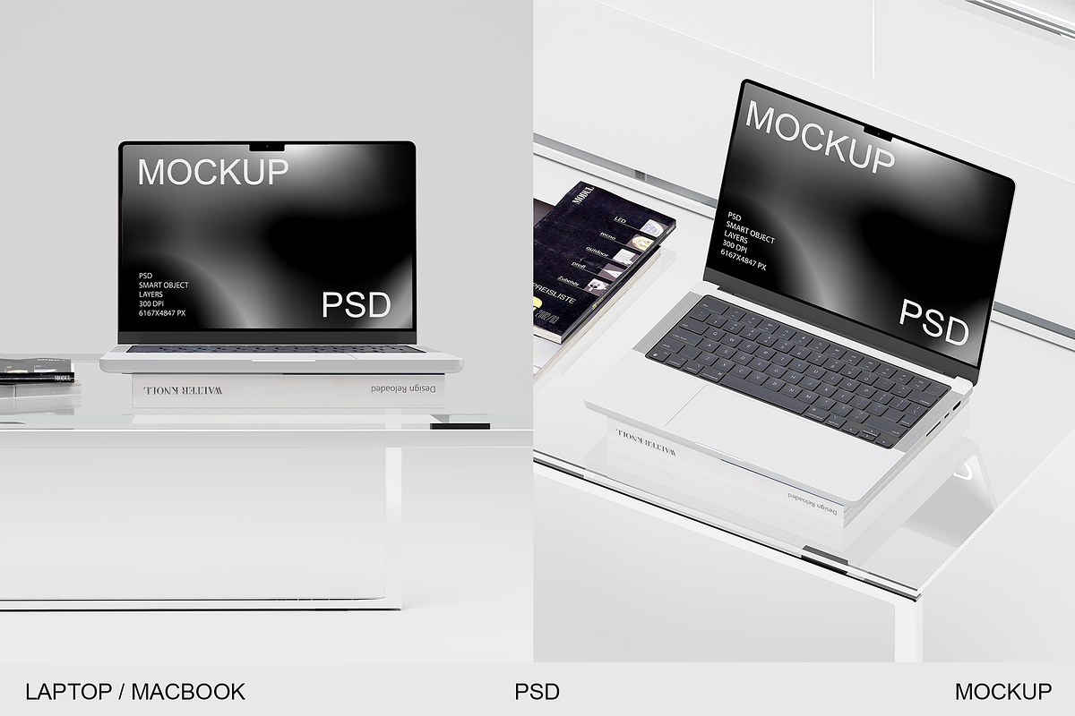 Macbook Pro/Laptop Mockup, an Advertising Mockup by Replika Machine (Photo 1 of 5)
