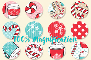 Christmas Patterns: Peppermint Latte