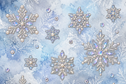 Iridescent Snowflakes PNG, an Object Graphic by The Edit (Thumbnail 2 of 3)