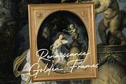 Renaissance Golden Frames Cliparts, an Object Graphic by Lilithcollageart (Thumbnail 2 of 14)