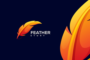 Feather Story Logo