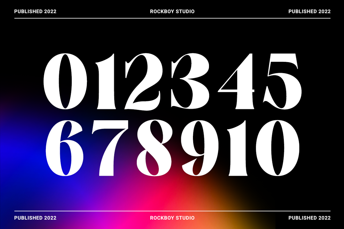 Fariative - Logo Font, a Serif Font by RockboyStd (Photo 10 of 12)