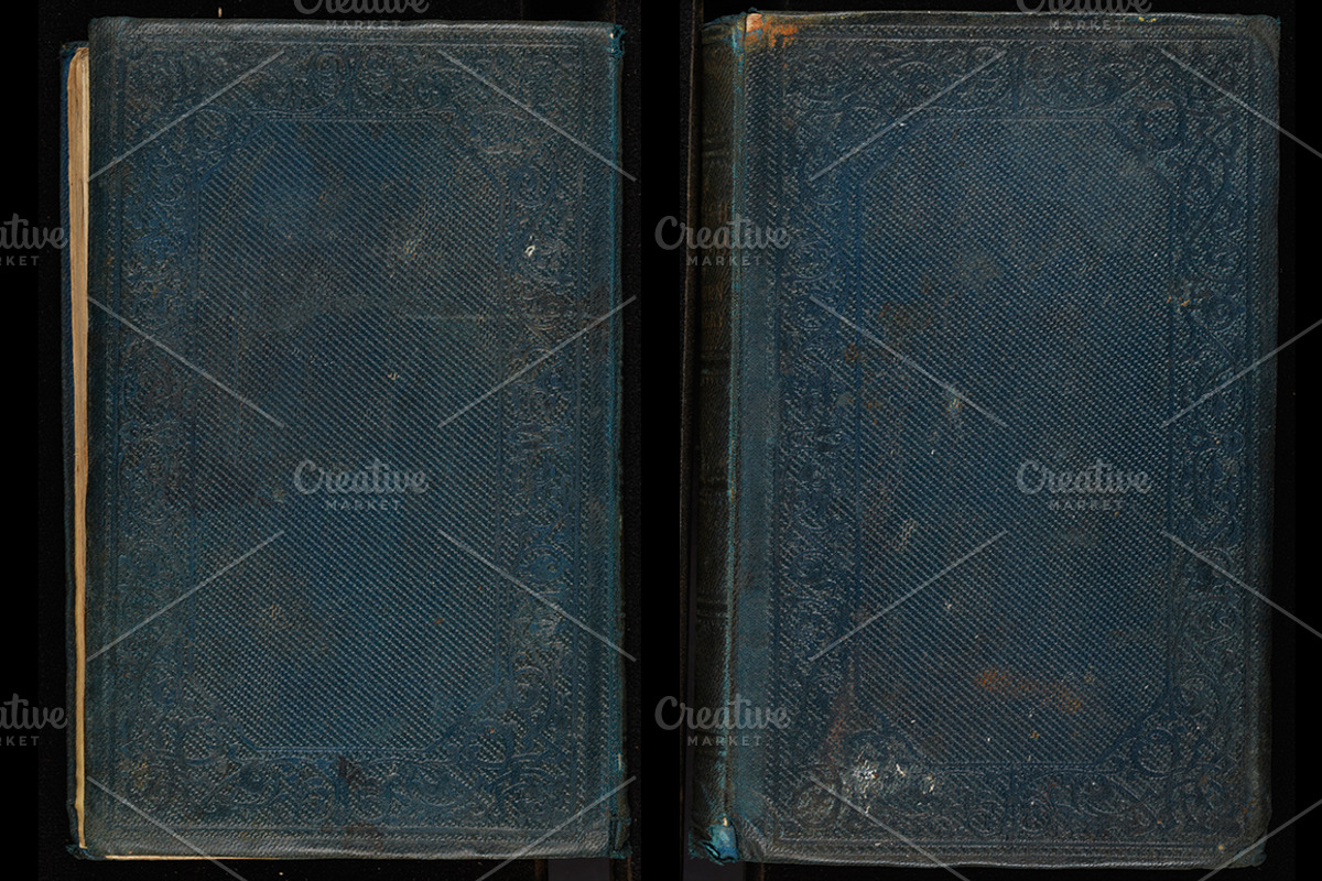 Antique Book Cover Textures, a Texture Graphic by Blue Line Design (Photo 10 of 25)