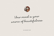 Beauty Story Font, a Handwritten Font by Burhan Afif (Thumbnail 2 of 9)