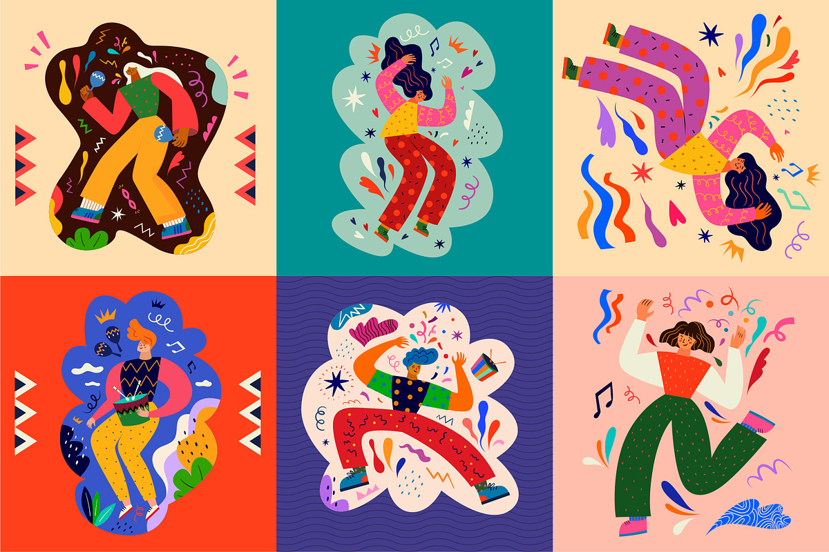 Brazil Carnival collection, an Object Illustration by MoleskoStudio (Photo 3 of 15)