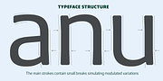 Quebra, a Sans Serif Font by Vanarchiv (Thumbnail 2 of 7)