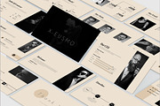 Minimal Business Presentation (ppt), a Presentation Template by Mighty-Slide (Thumbnail 1 of 5)