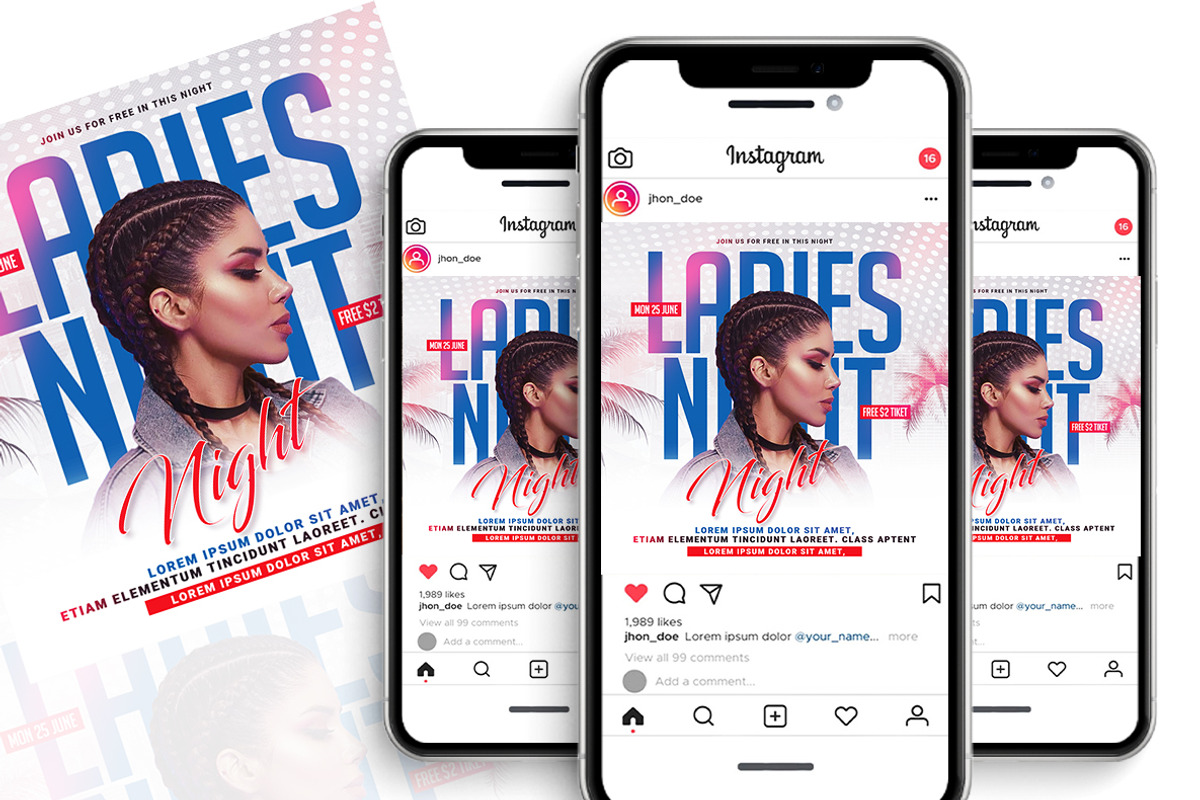 Night Club Flyer, a Flyer Template by AfzaalGraphics (Photo 2 of 2)