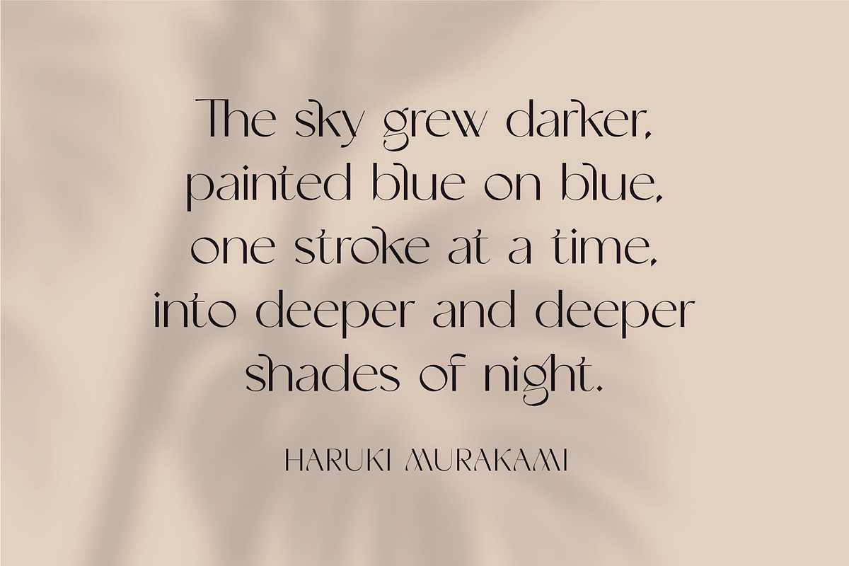 Nightfall - Modern Luxury Sans-Serif, a Sans Serif Font by Studio Aurora (Photo 16 of 17)