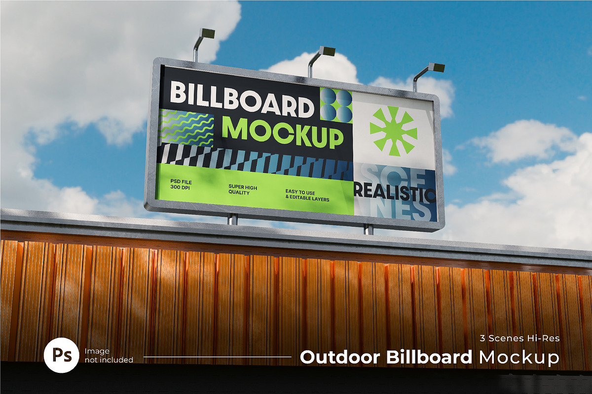 Billboard Mockup, a Mockup by Rahardi Creative (Photo 1 of 4)