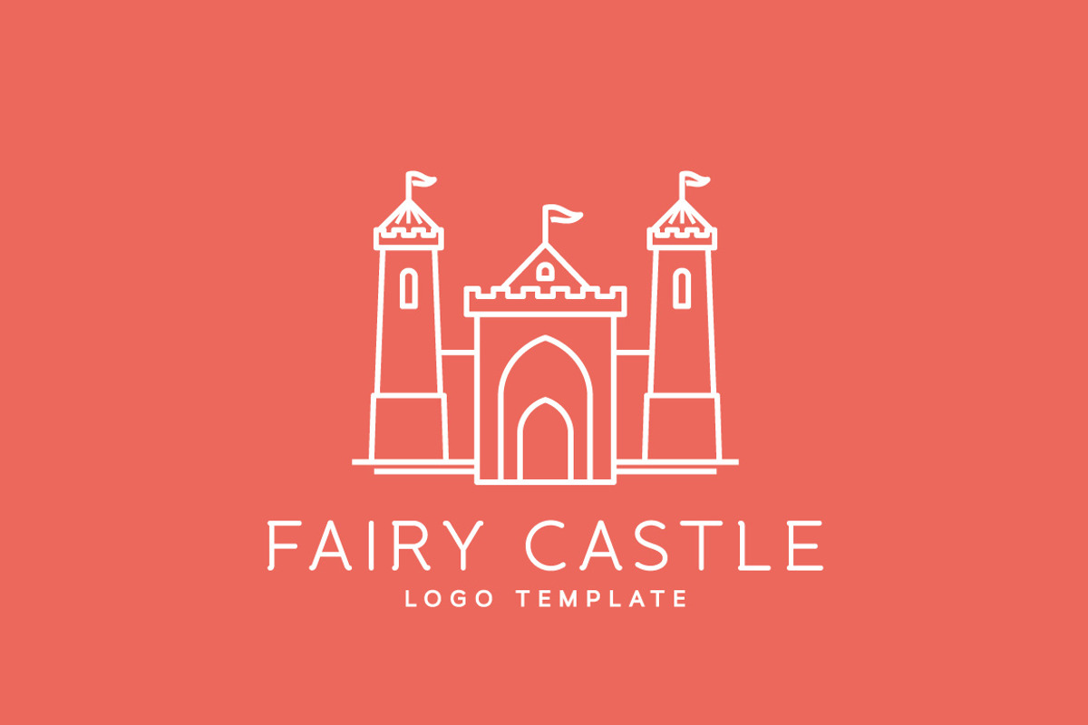 Line Style Vector Castle Logos, a Branding & Logo Template by Createvil (Photo 5 of 6)