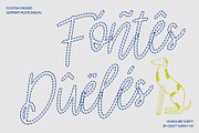 CS Elysia Dashed, a Script Font by Craft Supply Co. (Thumbnail 7 of 8)