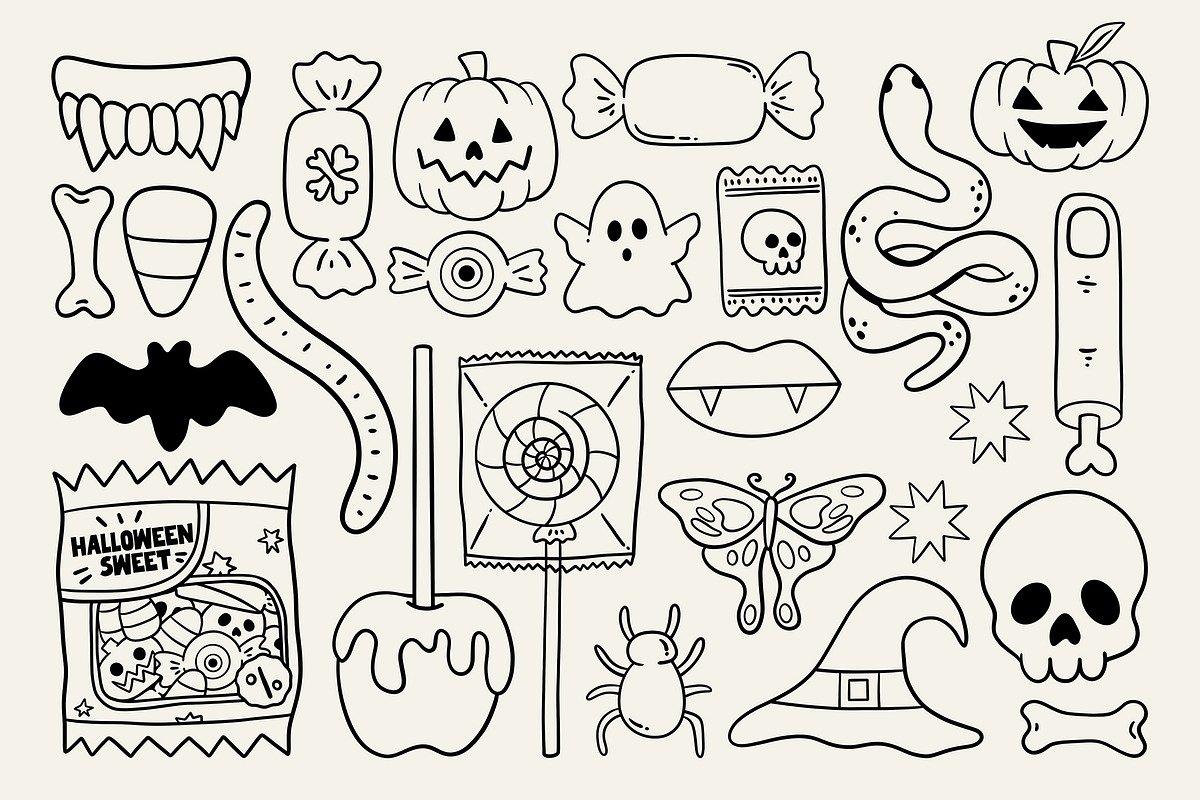 Whimsical Halloween Illustrations, a Seasonal Illustration by Alina Sh (Photo 4 of 8)