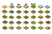 Isometric city map set, an Object Graphic by AlexZeL (Thumbnail 2 of 2)