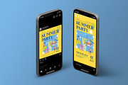 Yellow Fresh Summer Party Flyer, a Flyer Template by Neermana (Thumbnail 4 of 4)