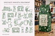 Specialty Coffee Vector Bundle, an Object Graphic by SunnJaneArt (Thumbnail 3 of 18)