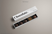 Long Rectangle Chocolate Box Mockup, a Packaging Mockup by Sheikhadesign (Thumbnail 7 of 12)