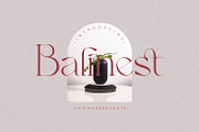 Balinest _ chic modern font, a Serif Font by Penatic Studio (Thumbnail 1 of 10)