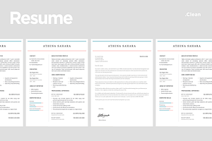 Clean Resume Template - 11