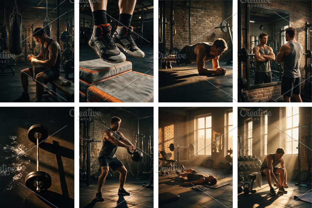 Male Fitness Stock Photo Gym Workout, a Sports & Recreation Photo by Selenique Studio (Photo 9 of 11)