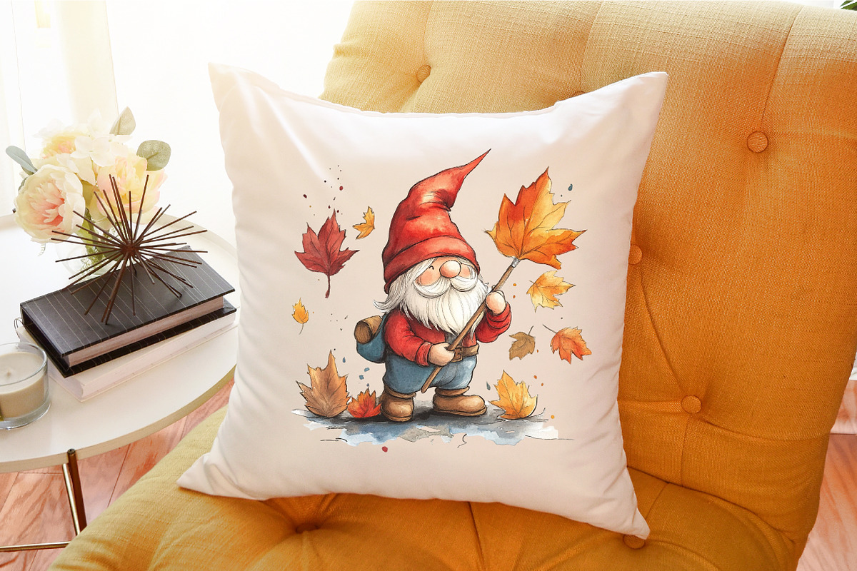Cute Fall Gnomes Clipart - Gnome Png, an Illustration by Sublimation Artist (Photo 6 of 6)