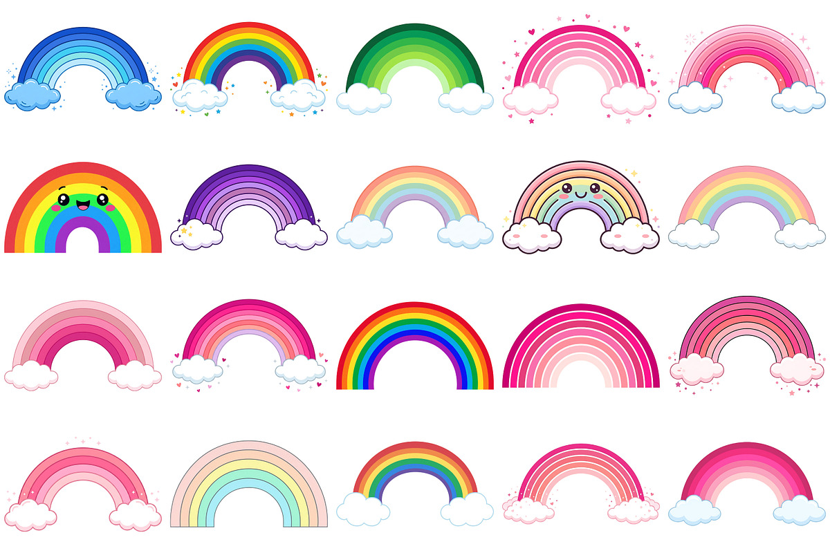 Rainbow Png, an Object Illustration by Forhadx5 (Photo 6 of 14)