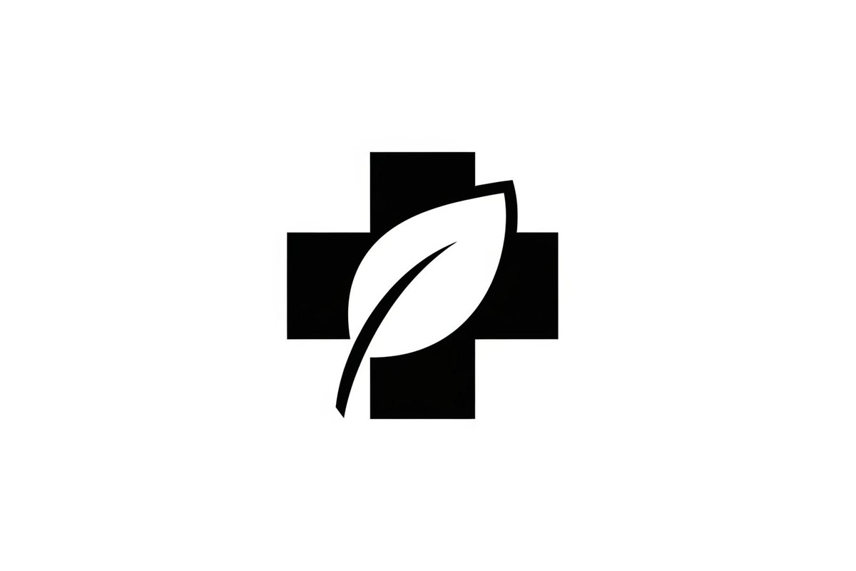 Natural Health Care Cross Icon, a Graphic by Gfx_Store (Photo 8 of 10)
