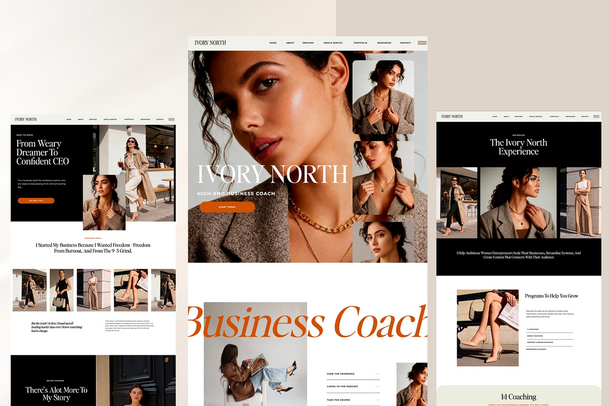 Showit Website | Ivory North, a Websites & App Template by thrivedigitally (Photo 5 of 11)