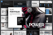 Power Powerpoint Presentation, a Presentation Template by Stock Shape (Thumbnail 1 of 8)