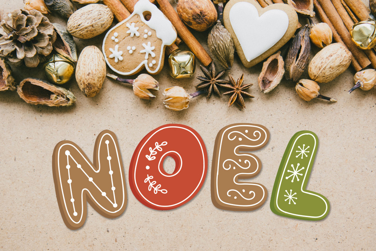 Gingerbread Letters, an Illustration by Quirky Queen Media (Photo 3 of 8)