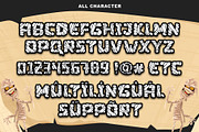 Zombie Mummy, a Font by Letterara (Thumbnail 10 of 10)