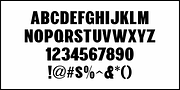 Tabloid Edition JNL, a Sans Serif Font by Jeff Levine Fonts (Thumbnail 3 of 5)