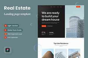 Omahku - Real Estate Landing Page